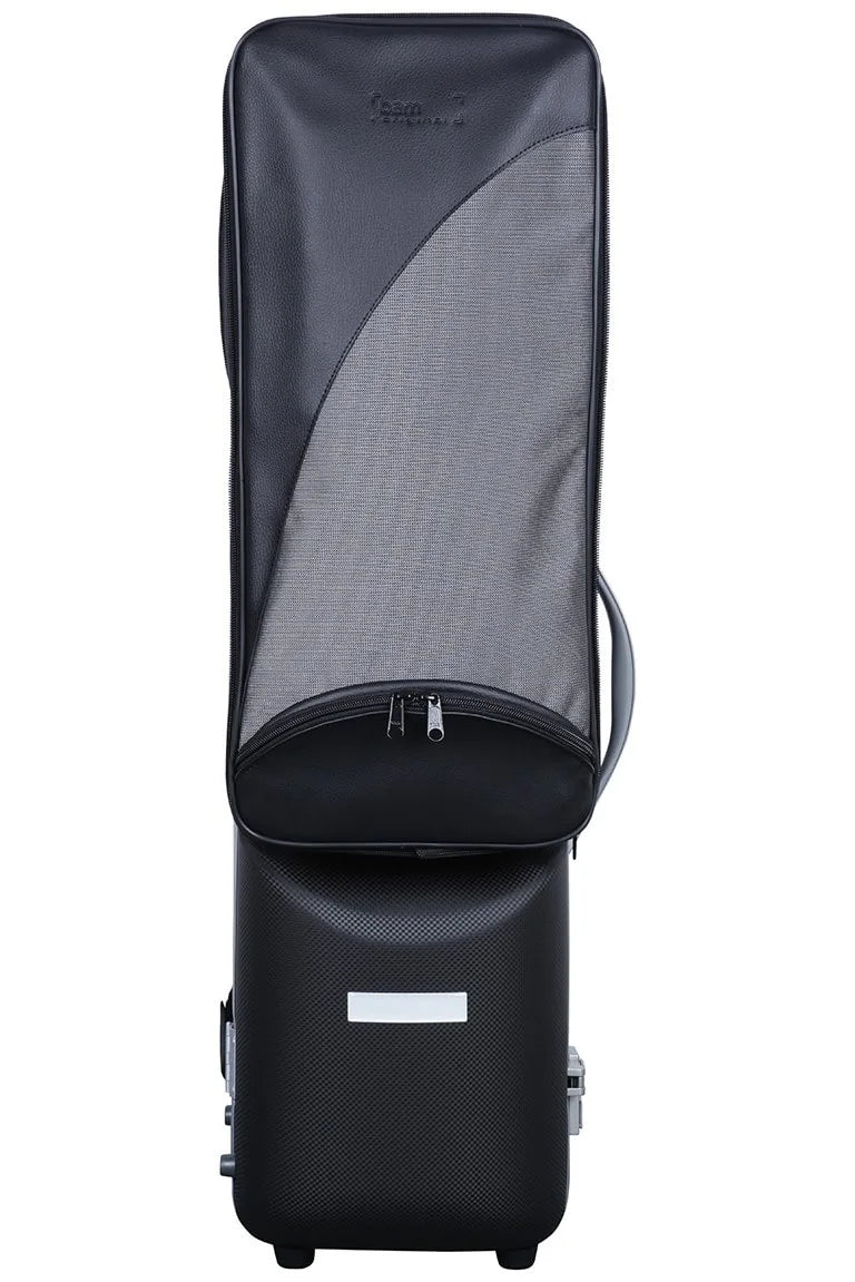 BAM PANT3126XL Panther Hightech Bassklarinettenetui (bis C) mit Doppel-Klarinettenetui
