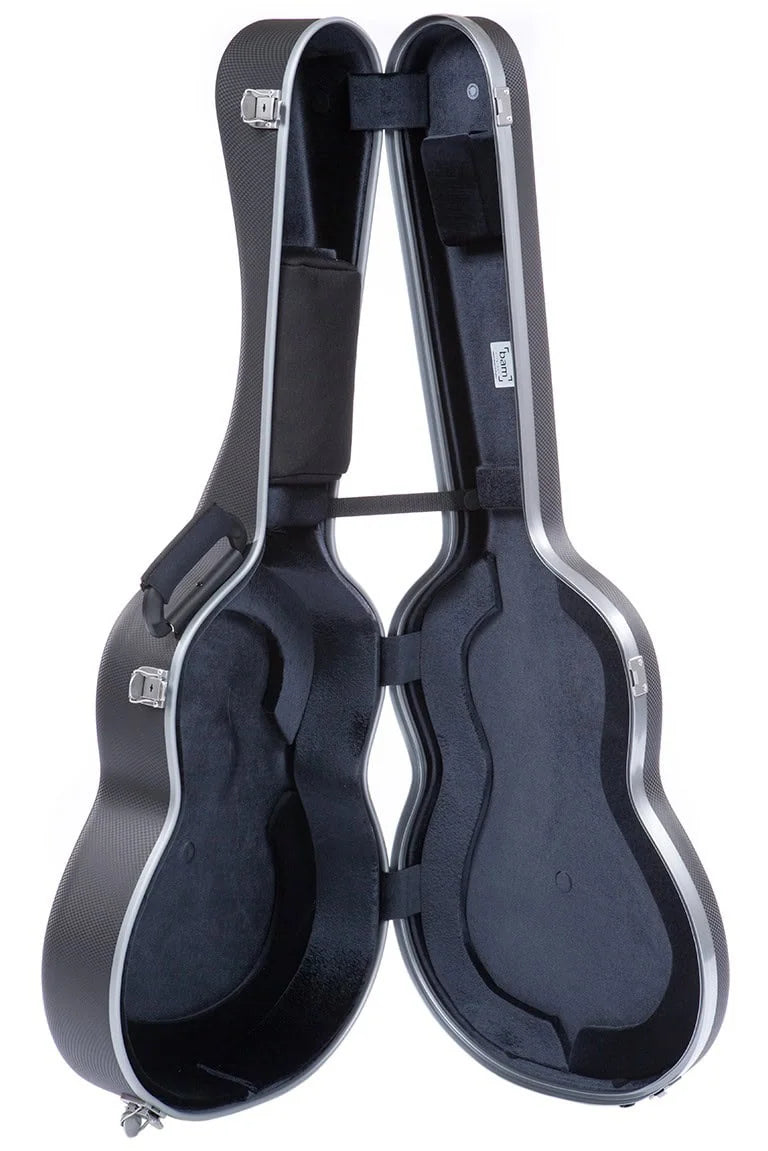 BAM PANT8002XLN Panther Hightech Classical Guitar Case, Black