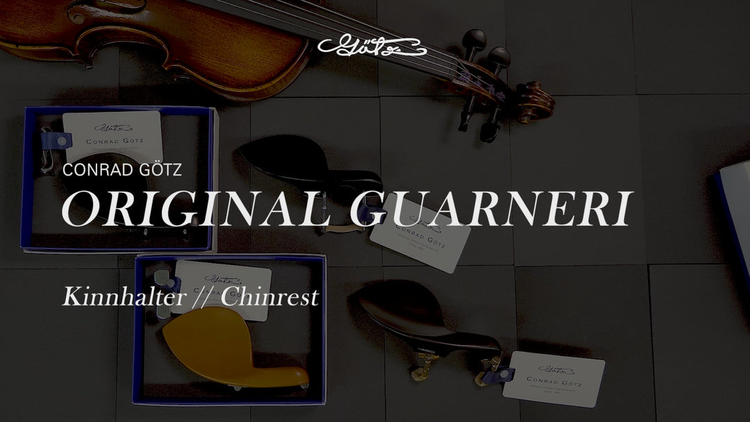 Guarneri Kinnhalter Violine naturbelassenes Ebenholz, ZK-1596G-NAT