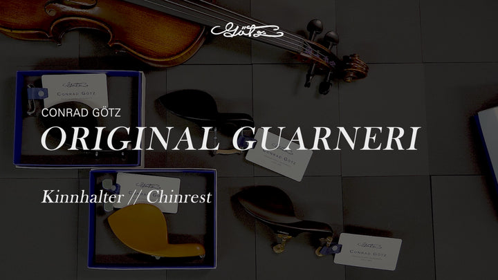 Guarneri Kinnhalter Violine naturbelassenes Ebenholz, ZK-1596G-NAT