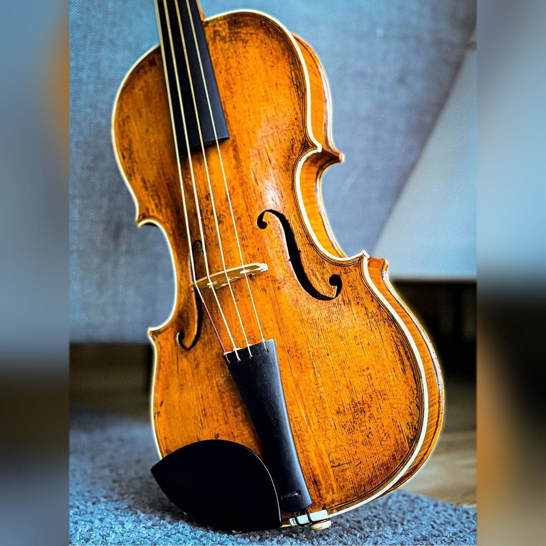 Slim Style Chinrest Violin Ebony, ZK-256